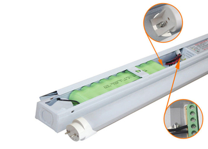 Emergency 4Ft T8 LED Tube Light 1900 Lm Lumen With Backup Battery