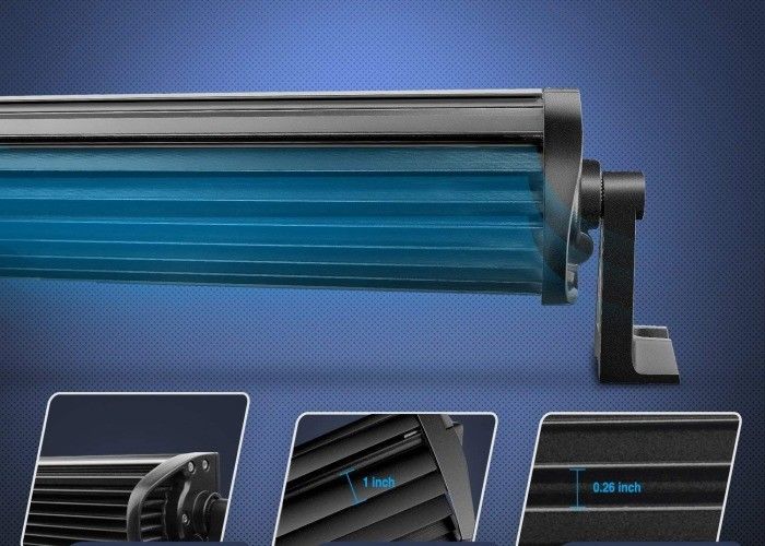 12 Voltage 22 Inch High Power LED Light Bar IP67 Waterproof Black Color