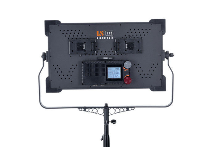 Dimmable Ultra bright 200W VictorSoft 1x2 LED Studio Lighting 3200K - 5600K