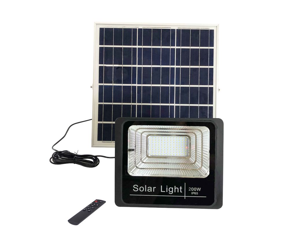 100w 200W Exterior Solar LED Flood Lights / Solar Powered Pir Floodlight