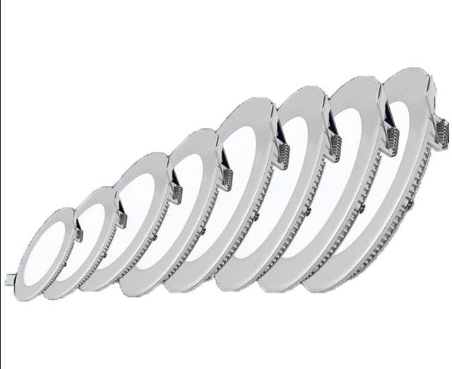 High Luminance Indoor LED Downlights , Round LED Ceiling Downlights With Long Lifespan