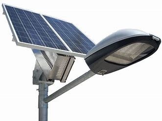 CREE 60w Solar Powered Street Light Motion Sensor 6-10m Pole For Street / Road