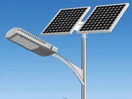 IP65 Outdoor Solar Powered Lights Excellent Performance 8-12m Pole Length